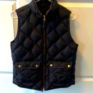 Black JCrew vest